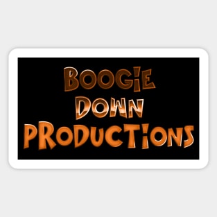 Boogie Down Productions \\/\ Old School Hip Hop Sticker